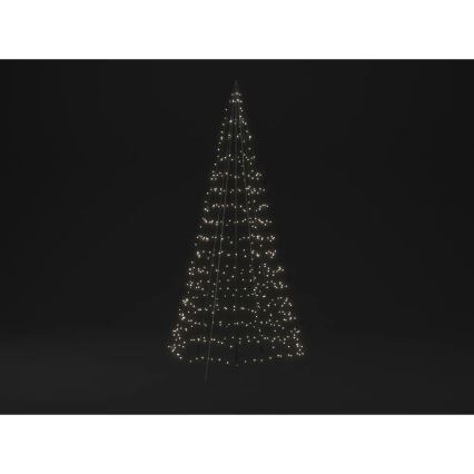 Twinkly - Sapin de Noël LED RGBW extérieur à intensité variable LIGHT TREE 450xLED 3m IP44 Wi-Fi