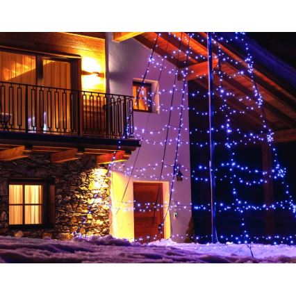 Twinkly - Sapin de Noël LED RGBW extérieur à intensité variable LIGHT TREE 450xLED 3m IP44 Wi-Fi