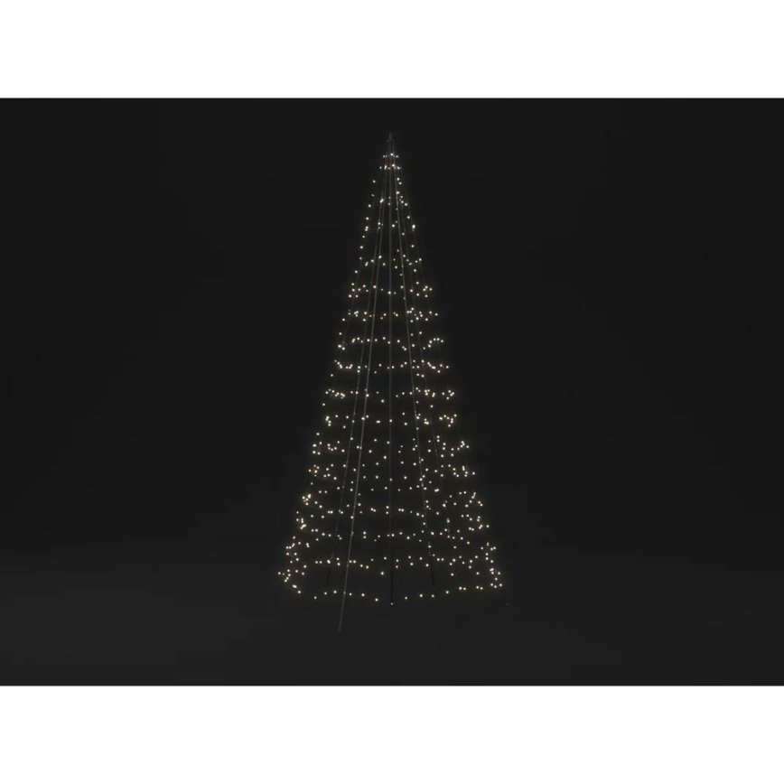Twinkly - Sapin de Noël LED RGBW à intensité variable extérieur LIGHT TREE 750xLED 4m IP44 Wi-Fi