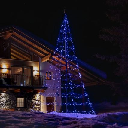Twinkly - Sapin de Noël LED RGBW à intensité variable extérieur LIGHT TREE 750xLED 4m IP44 Wi-Fi