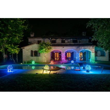 Twinkly - Guirlande lumineuse de Noël d'extérieur LED RGBW dimmable STRINGS 250xLED 23,5m IP44 Wi-Fi