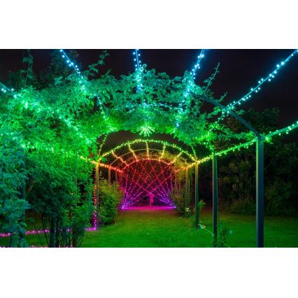 Twinkly -  Guirlande de Noël LED RGBW à intensité variable extérieur STRINGS 250xLED 23,5m IP44 Wi-Fi