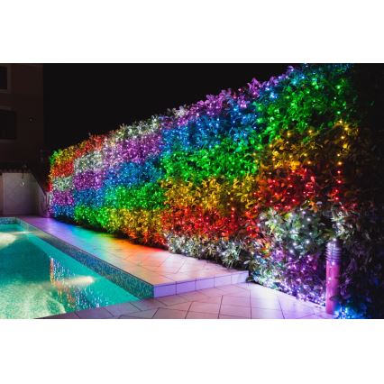 Twinkly - LED RGB Dimbaar buitenshuis Kerst lichtsnoer STRINGS 250xLED 23,5m IP44 Wi-Fi