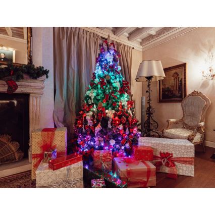 Twinkly - LED RGB Dimbaar buitenshuis Kerst lichtsnoer STRINGS 600xLED 51,5m IP44 Wi-Fi