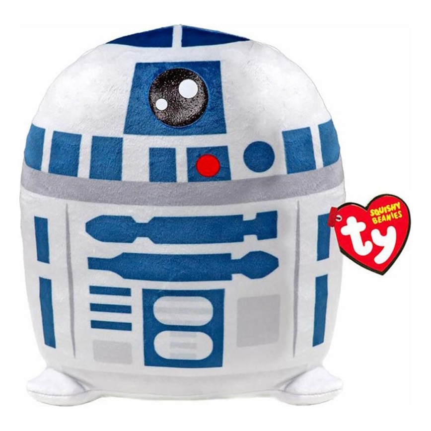 TY - Plushen speelgoed Squishy R2D2 Ster Wars 22 cm