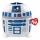 TY - Plushen speelgoed Squishy R2D2 Ster Wars 22 cm