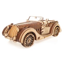 Ugears - 3D houten mechanische puzzel Auto roadster