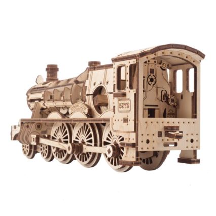 Ugears - 3D houten mechanische puzzel Harry Potter Hogwarts expres