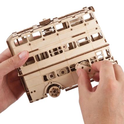 Ugears - 3D houten mechanische puzzel Harry Potter nacht bus