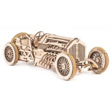 Ugears - 3D houten mechanische puzzel U9 Auto Grand Prix