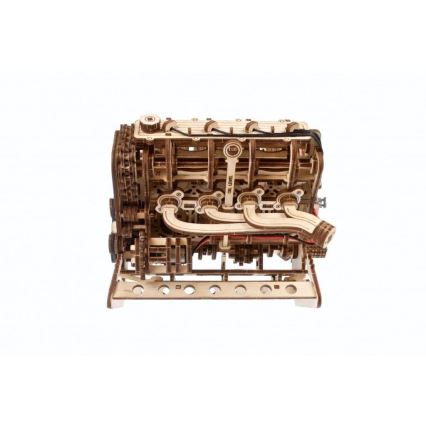 Ugears - 3D houten mechanische puzzel V8-motor