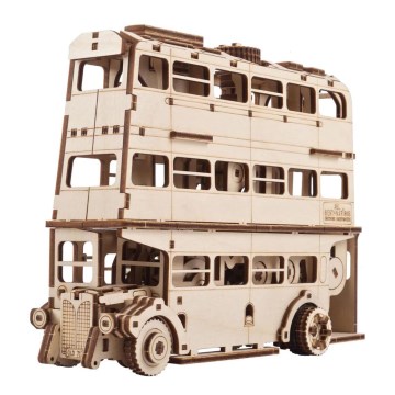 Ugears - Puzzle 3D mécanique en bois Harry Potter knight bus