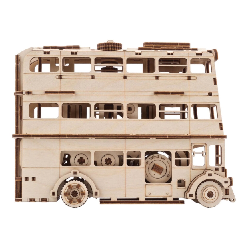 Ugears - Puzzle 3D mécanique en bois Harry Potter knight bus