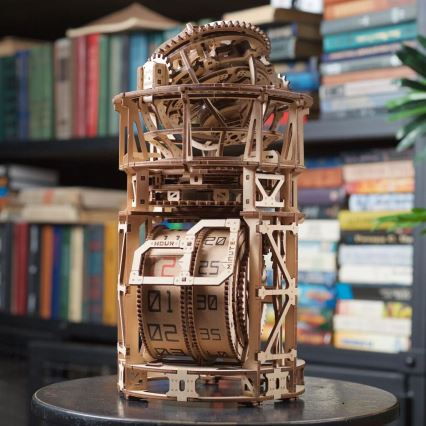 Ugears - Puzzle 3D mécanique en bois Horlogerie avec tourbillon