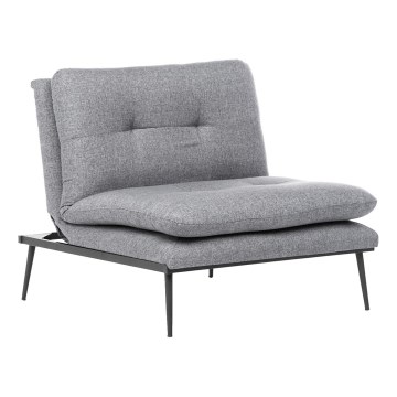 Uitklapbare fauteuil SPEAKY, grijs