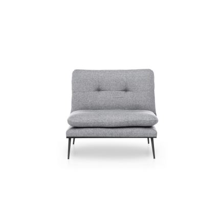 Uitklapbare fauteuil SPEAKY, grijs