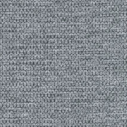 Uitklapbare U-vormige hoekbank SERPA, links, grijs, met opbergruimte