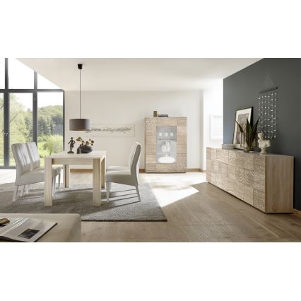 Uitschuifbare eettafel ARIA Sonoma eik