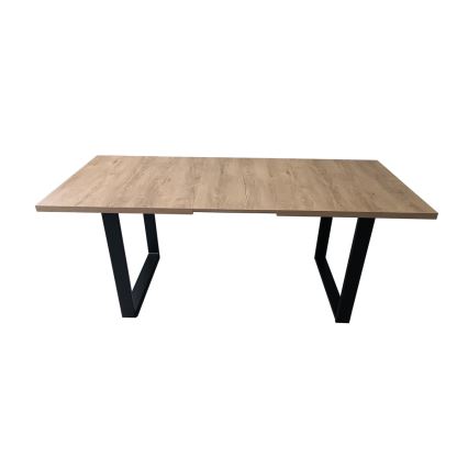 Uitschuifbare eettafel COLIN eiken