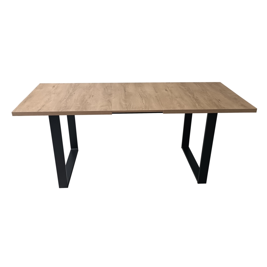 Uitschuifbare eettafel COLIN eiken