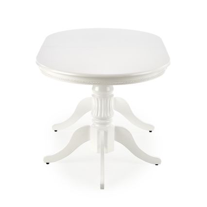 Uitschuifbare eettafel FUERTE 150/190x90 cm wit