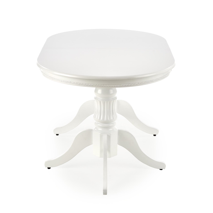 Uitschuifbare eettafel FUERTE 150/190x90 cm wit