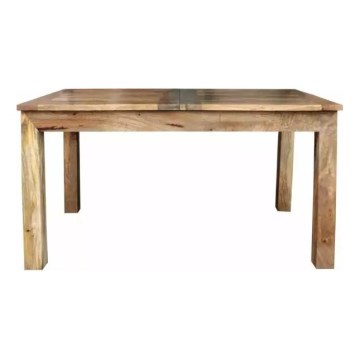 Uitschuifbare eettafel HINA 180x90 cm massief/mango hout