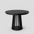 Uitschuifbare eettafel NEXUS 100/140x77 cm zwart