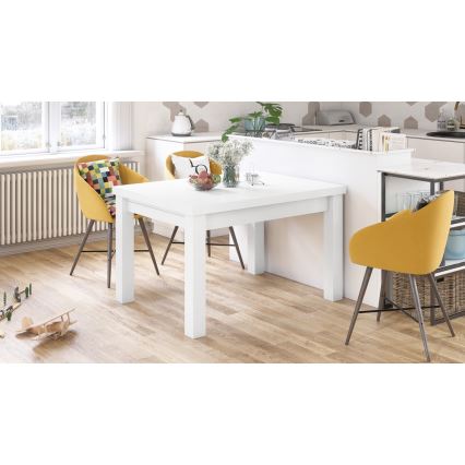 Uitschuifbare eettafel voor 12 personen RALF wit