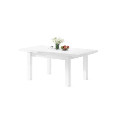 Uitschuifbare eettafel voor 12 personen RALF wit