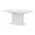 Uitschuifbare eettafel STRAP 160/200 x 90 cm wit
