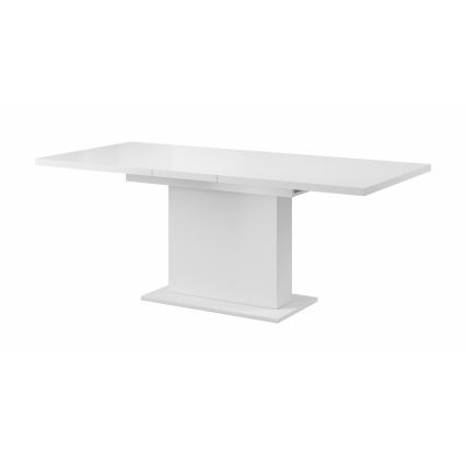 Uitschuifbare eettafel STRAP wit