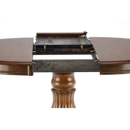 Uitschuifbare eettafel WILLIAM walnoot