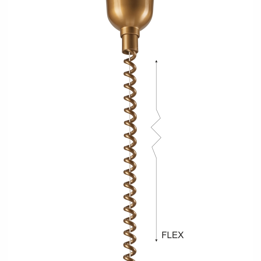 Uittrekbare plafondlamp CHIARA 1xE27/60W/230V beige/beuk