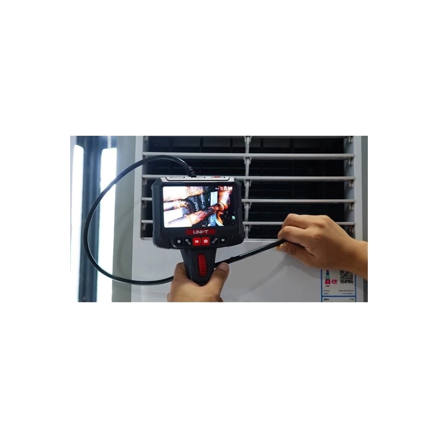 Uni-T - Caméra d'inspection (boroscope) 3,7 V 3000 mAh IP67 1 m