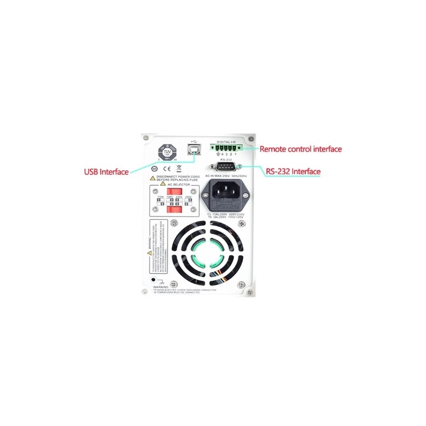 Uni-T UDP1306C - Laboratoriumvoeding UDP1306C 0-32V/0-6A
