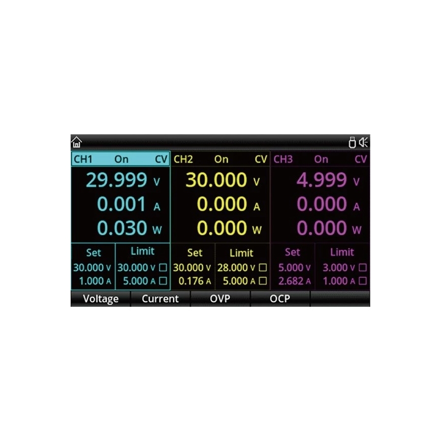 Uni-T UDP3305S - Laboratoriumvoeding UDP3305S 0-30V/0-6A