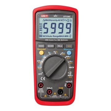 Uni-T UT139C - Multimeter 2xAA batterij