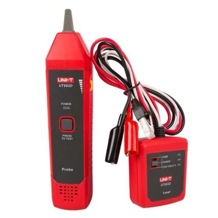 Uni-T UT682D - Kabeltester 2x9V 6LR61 batterij