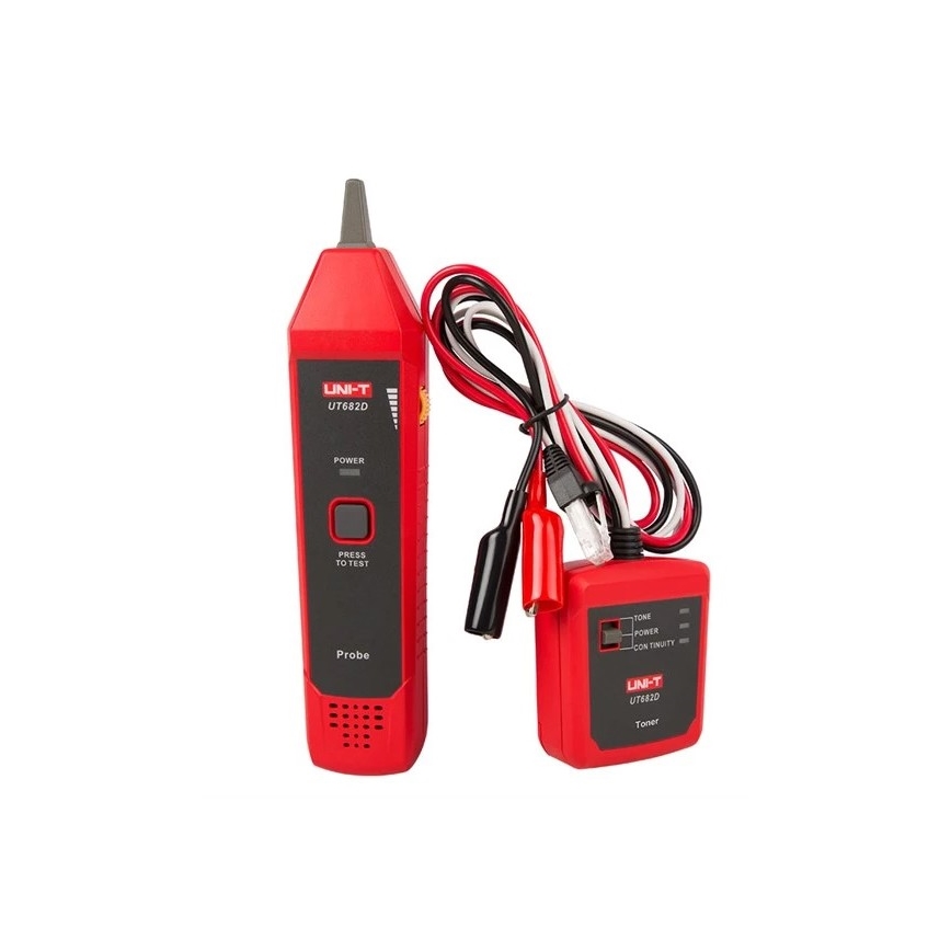 Uni-T UT682D - Kabeltester 2x9V 6LR61 batterij