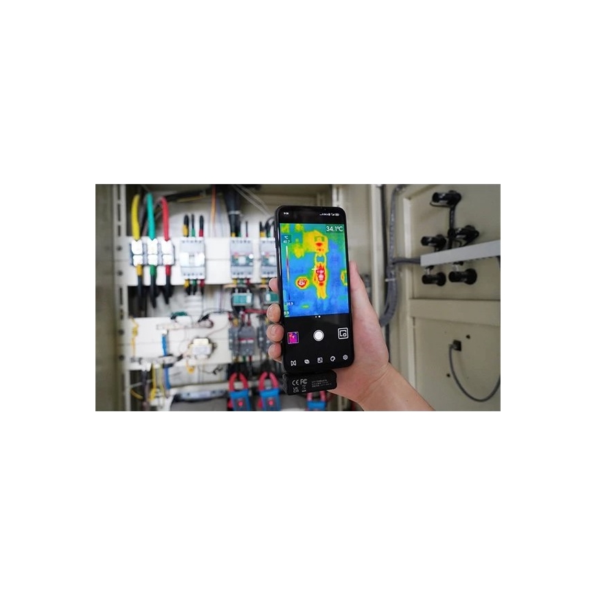 Uni-T UTi120MS - Thermal camera lightning voor iPhone