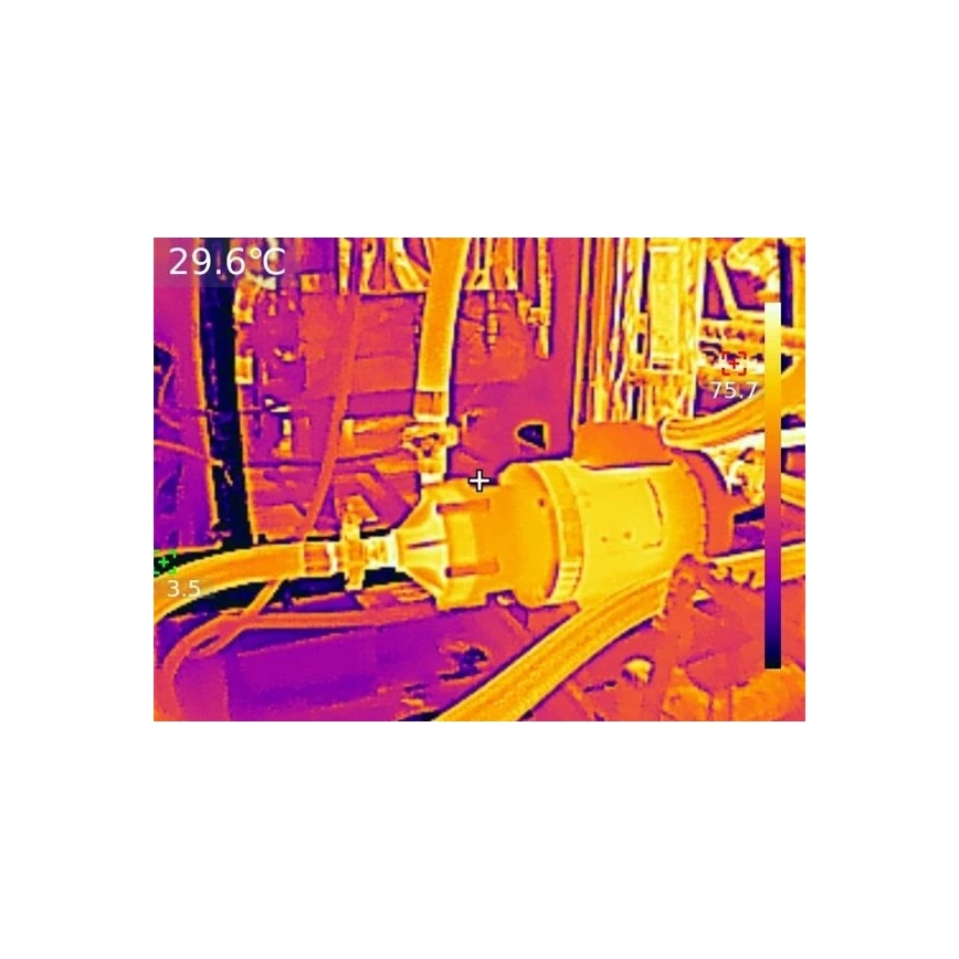 Uni-T UTi720V - Thermische camera 5200 mAh 640x480 px 3,7V IP54