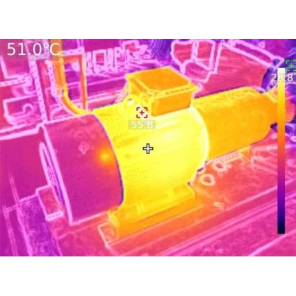 Uni-T UTi720V - Thermische camera 5200 mAh 640x480 px 3,7V IP54