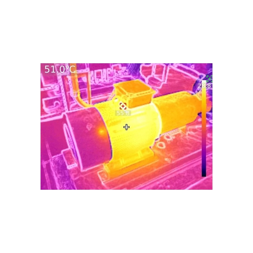 Uni-T UTi720V - Thermische camera 5200 mAh 640x480 px 3,7V IP54