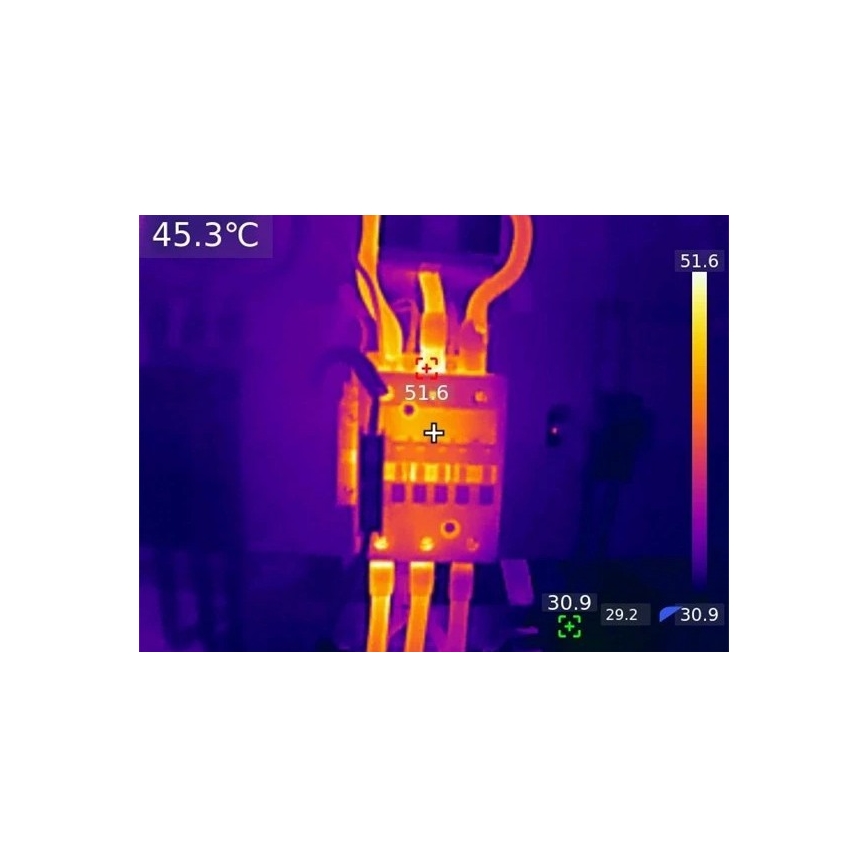 Uni-T UTi720V - Thermische camera 5200 mAh 640x480 px 3,7V IP54