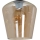 Universeel vervangingsglas SANTIAGO E27 diameter 18 cm gerookt bruin