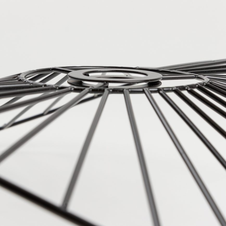 Universele lampenkap CURITIBA 40x56 cm zwart