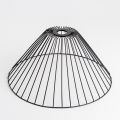 Universele lampenkap CURITIBA Ø 45 cm, zwart