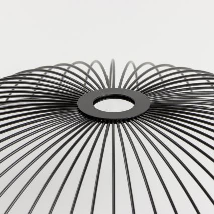 Universele lampenkap CURITIBA Ø 60 cm zwart