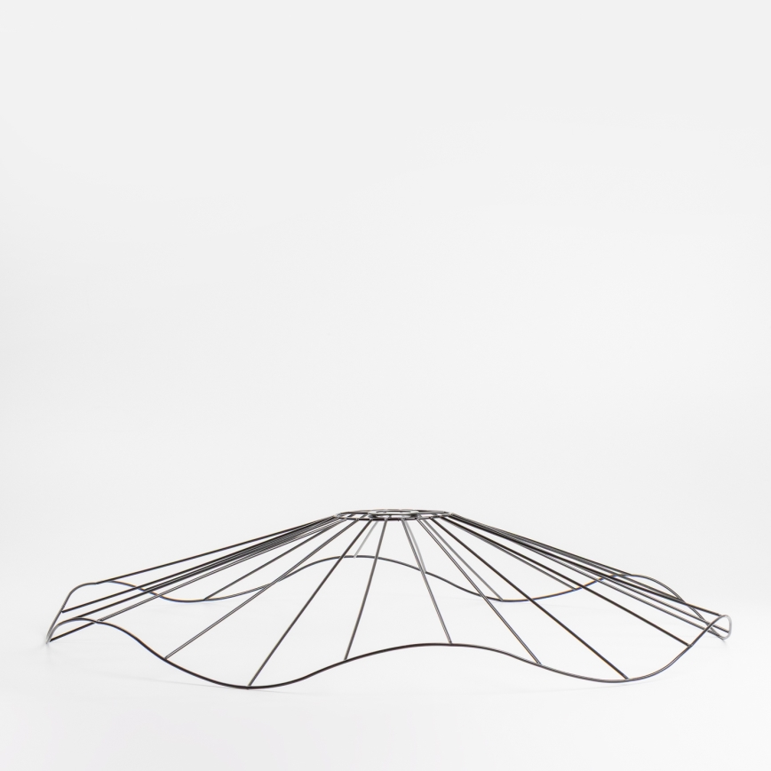 Universele lampenkap CURITIBA Ø 80 cm zwart